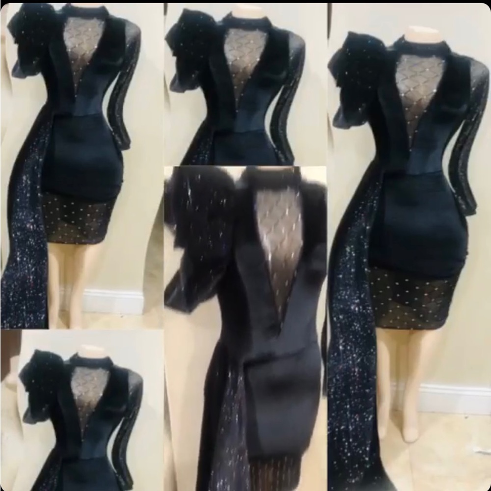 Custom evening gown